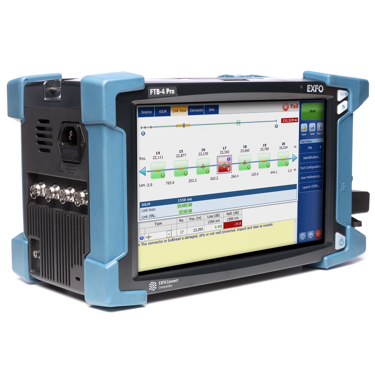 EXFO FTBx-750C view 2